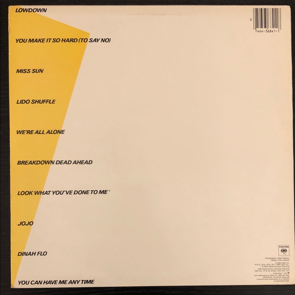 Boz Scaggs Record Album Hits! ‘80 - Picture 2 of 8